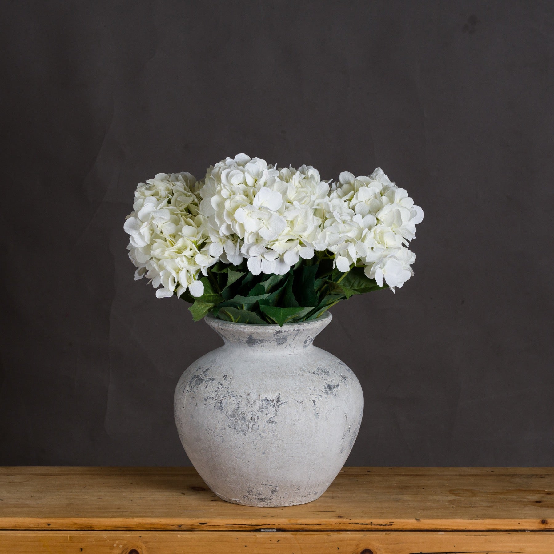 Darcy Antique White Vase