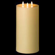 Luxe Collection Natural Glow 6 x 12 LED Cream Candle