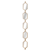 Square Decorative Hanging Collage Mirror In Gold