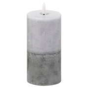 Luxe Collection Natural Glow 3x6 Stone LED Candle