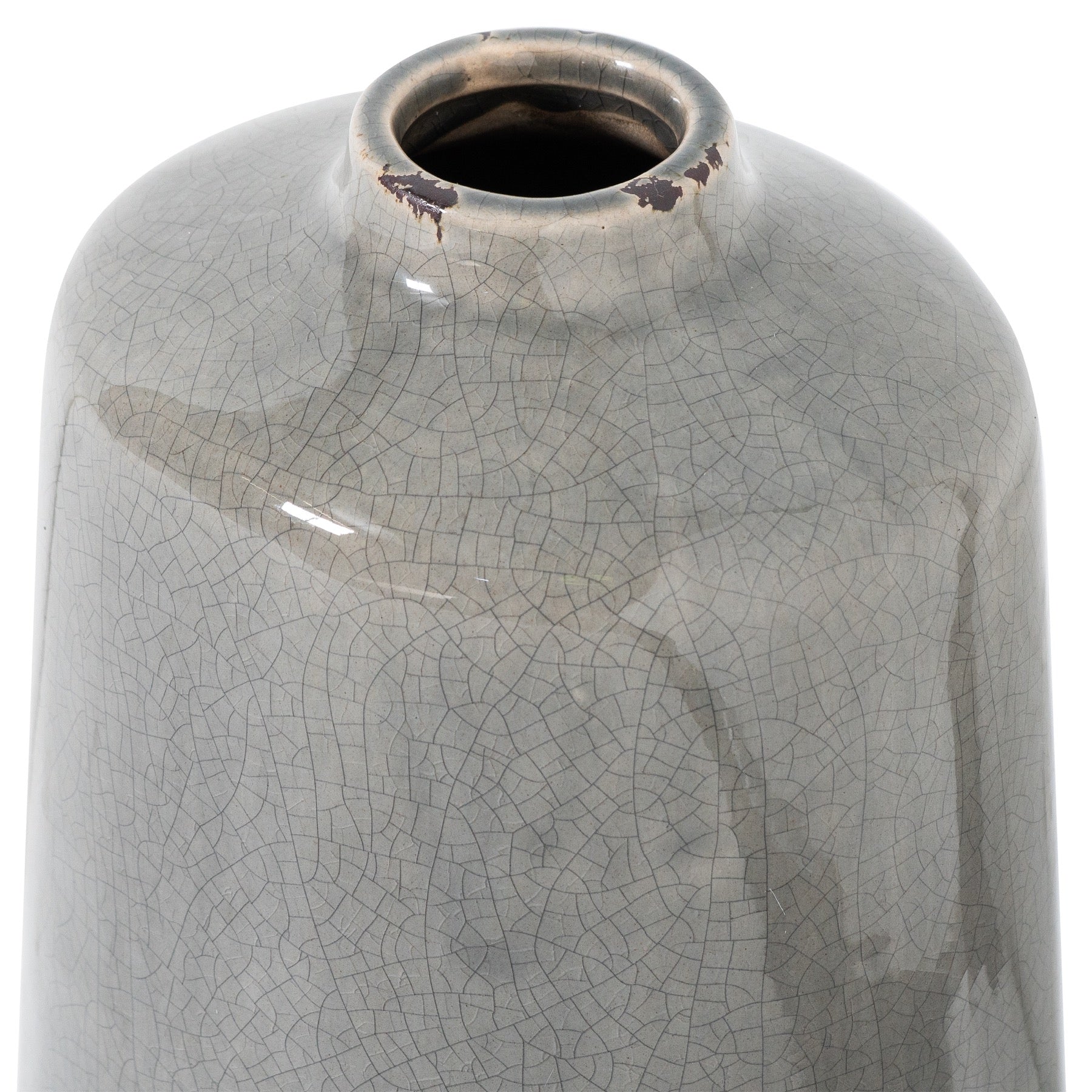 Garda Grey Glazed Liv Vase