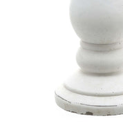 Matt White Ceramic Candle Holder