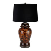 Amber Dapple Acanthus Lamp