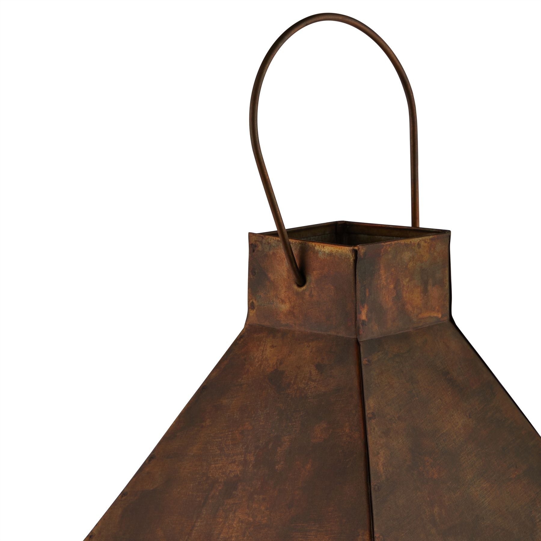 Burnished Brass Small Lantern