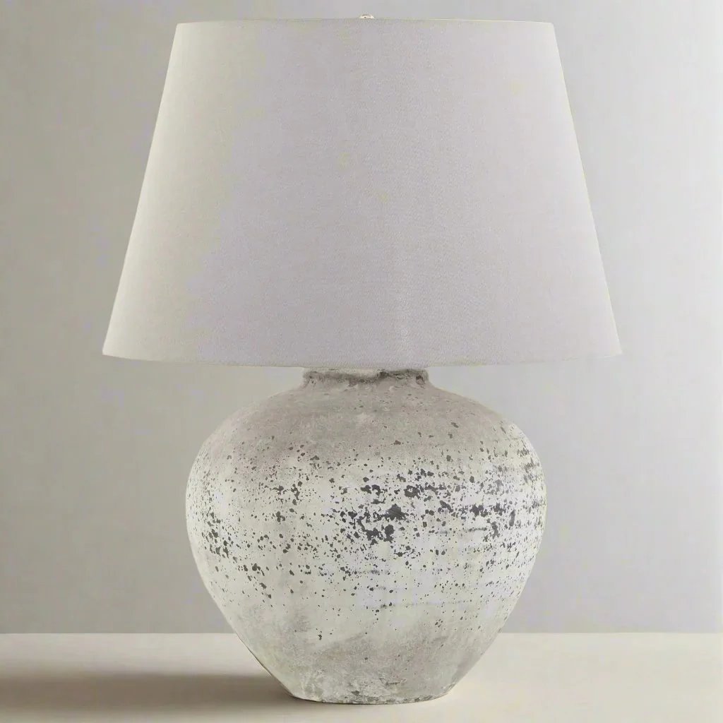 Regola Large Stone Ceramic Lamp