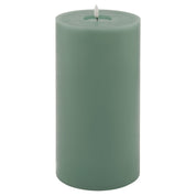 Luxe Collection Melt Effect 6x12 Sage LED Wax Candle