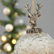 Coffee Ombre Collection Stag Bauble