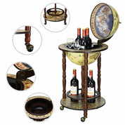 Wooden Globe Drinks Cabinet with Italian Styling