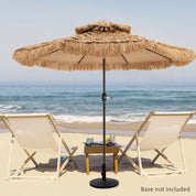 Hawaiian Style Hula Patio Beach Umbrella with 8 Ribs