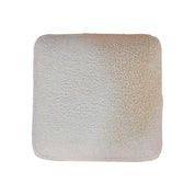 Cream Boucle Squoval Footstool