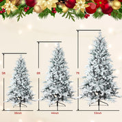 5FT 6FT 7FT Chritsmas Tree Artificial Christmas Tree Stimulated Fluffy Trees PVC Home Party Garden Decorative Xmas Ornaments